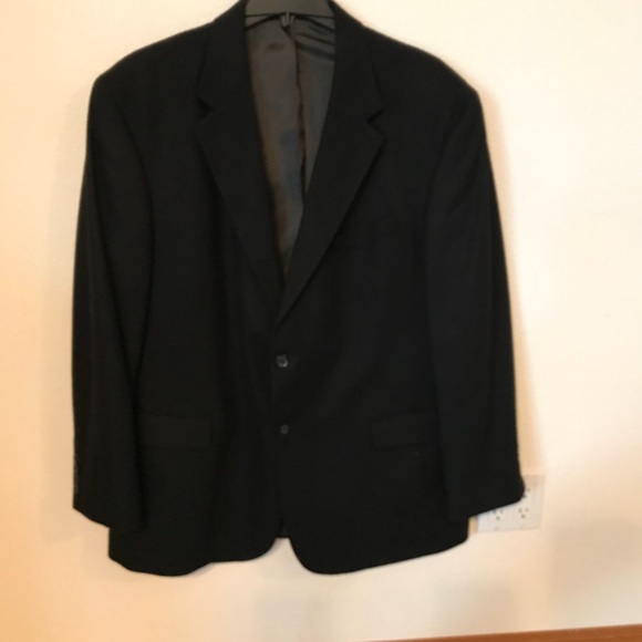 🇺🇸ALS🇺🇸 EUC Black Suit Jacket Size 48R - Picture 2 of 8